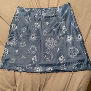 Princess Polly Celestial Print Mini Skirt